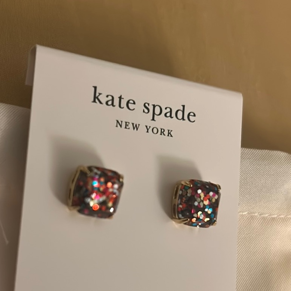Kate Spade Multicolor Square Earrings